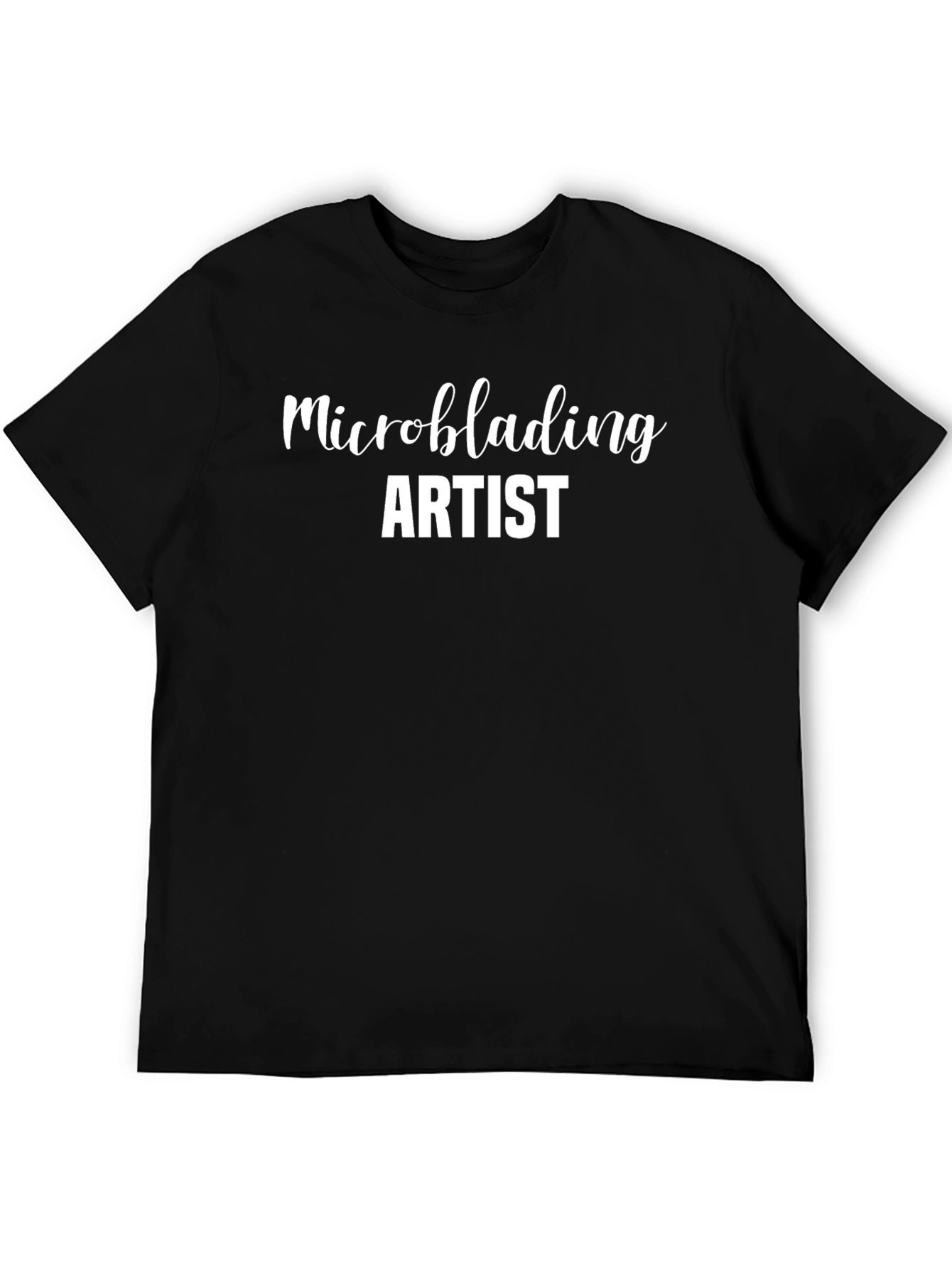 Microblading Artist Black T-Shirt