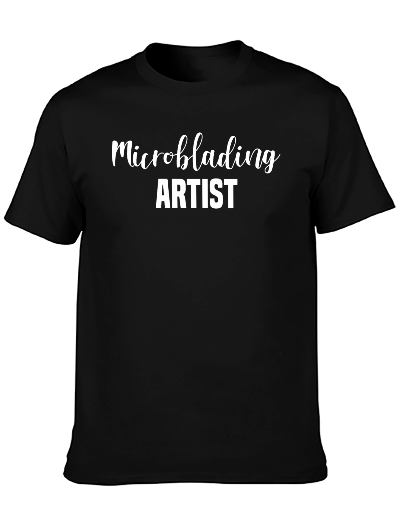 Microblading Artist Black T-Shirt