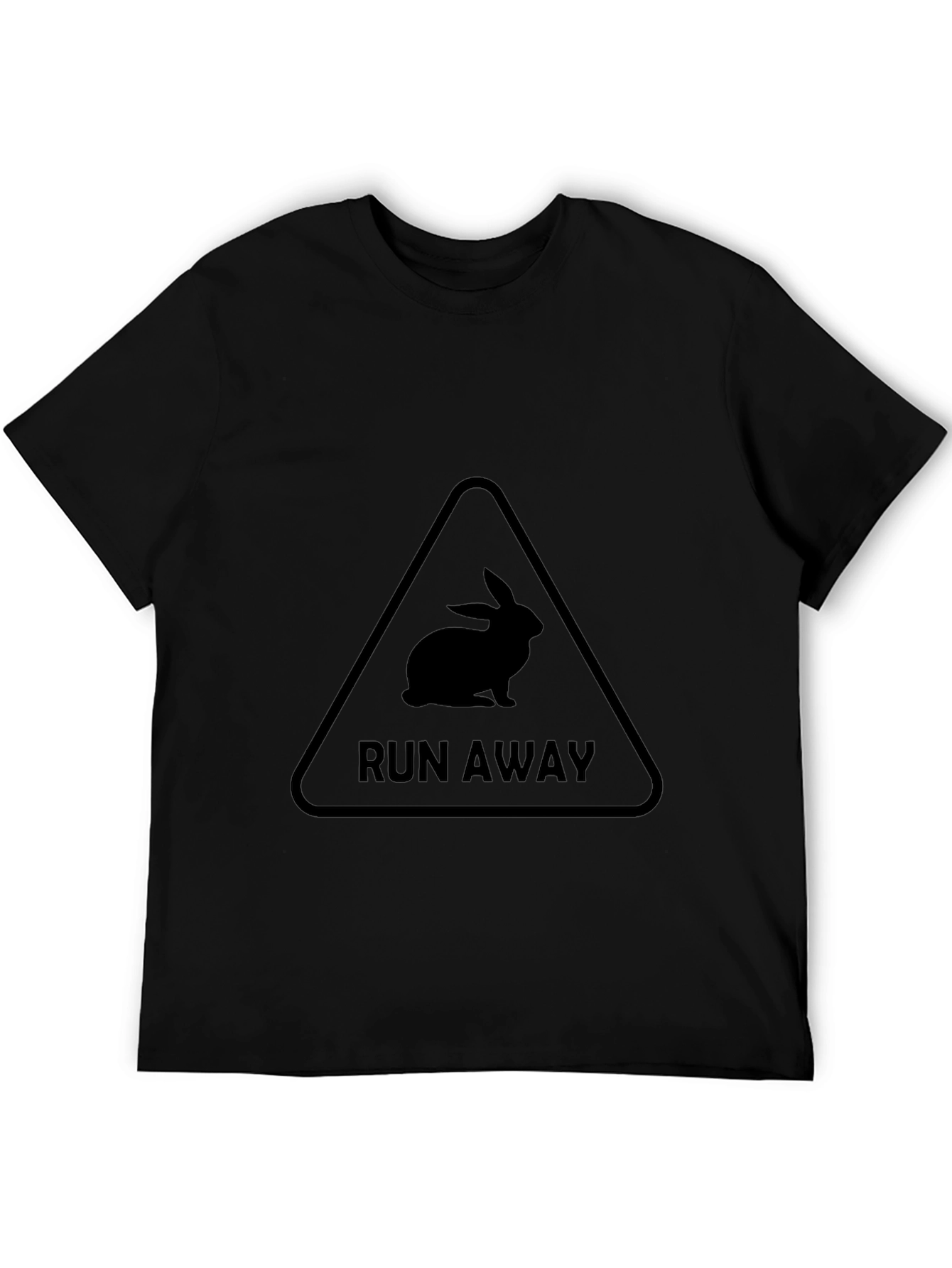 Run Away Bunny T-Shirt - Warning Sign Tee