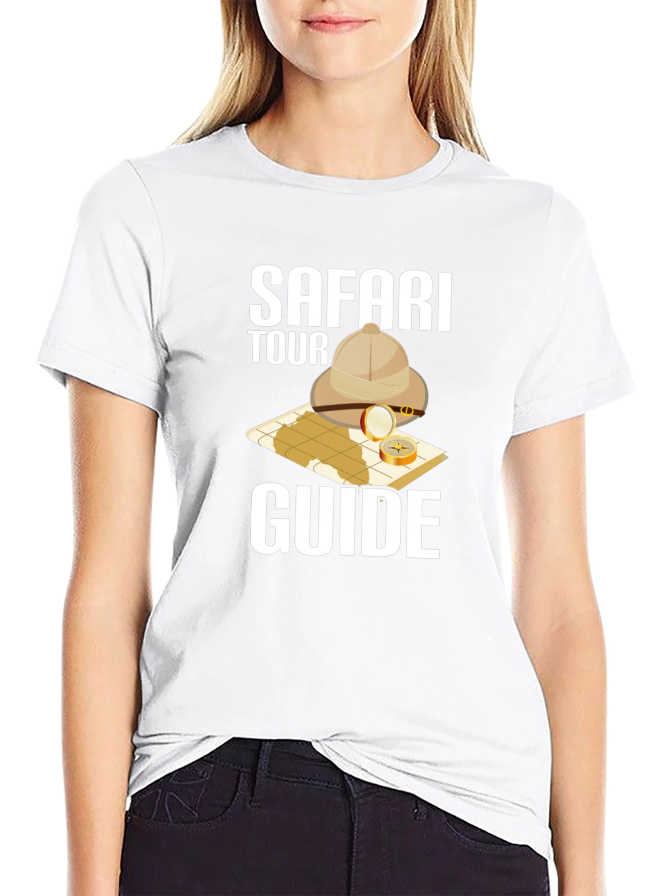 Safari Tour Guide T-Shirt: Adventure Awaits!