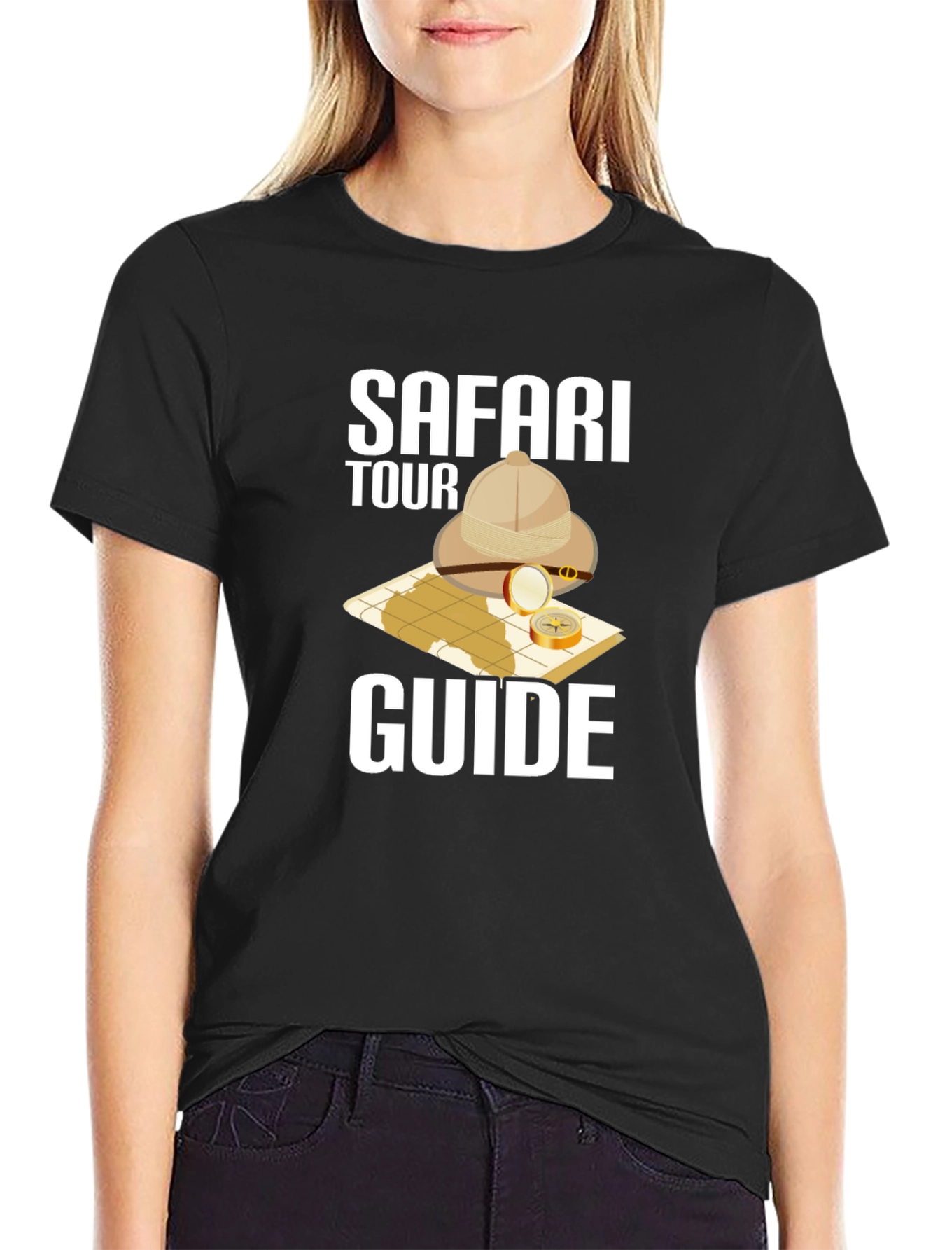 Safari Tour Guide T-Shirt: Adventure Awaits!
