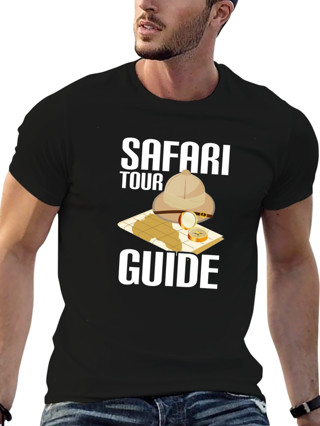 Safari Tour Guide T-Shirt: Adventure Awaits!