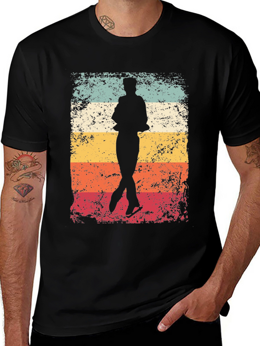 Retro Figure Skating Graphic Tee