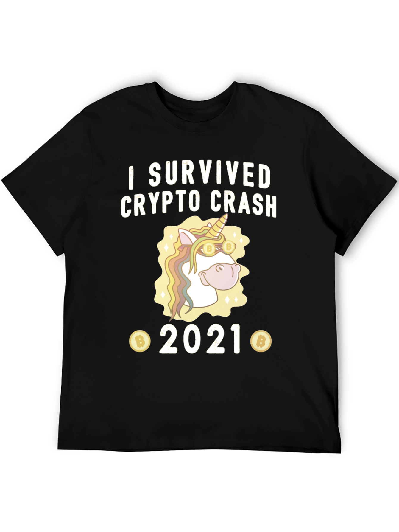 I Survived Crypto Crash 2021 T-Shirt