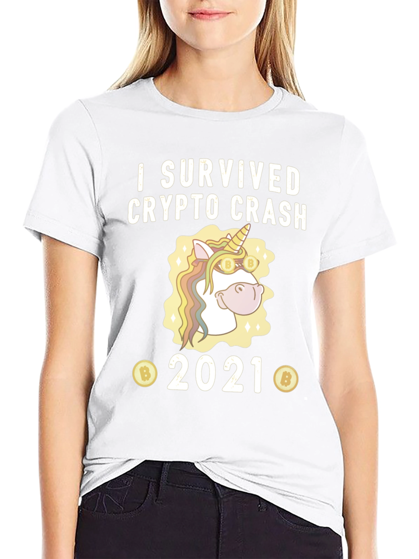 I Survived Crypto Crash 2021 T-Shirt