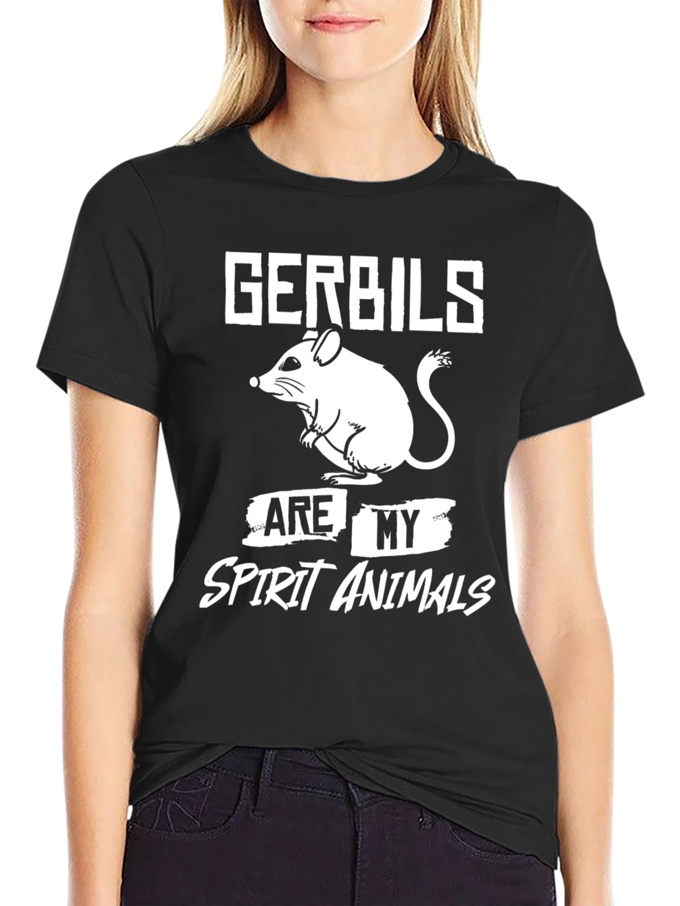 Gerbil Spirit Animal T-Shirt - Unisex Graphic Tee