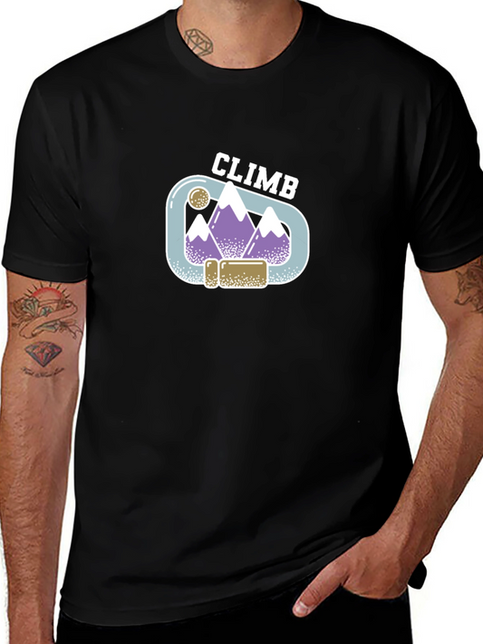Climb Graphic T-Shirt - Adventure Awaits!