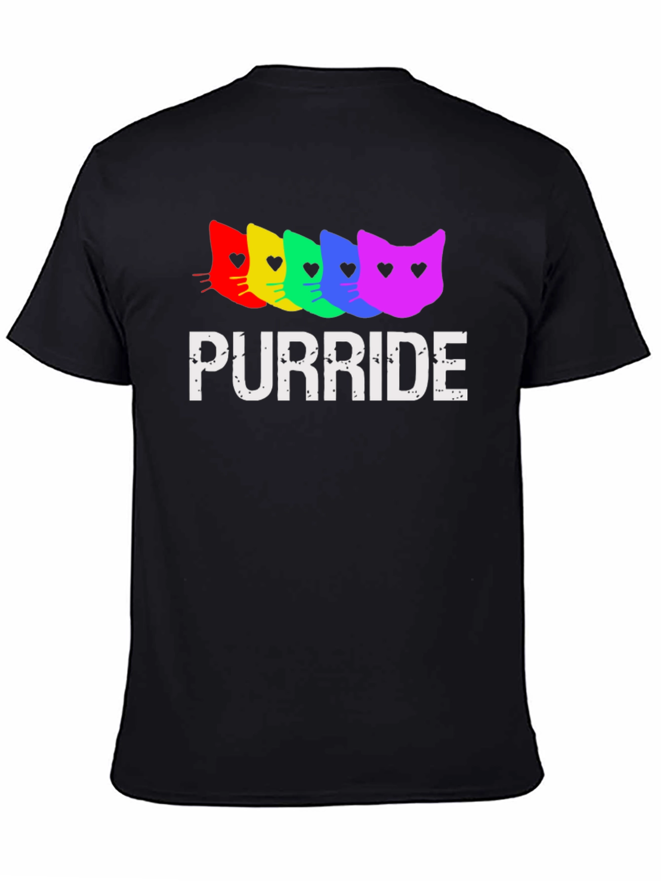 Purride Rainbow Cats T-Shirt - Pride Apparel