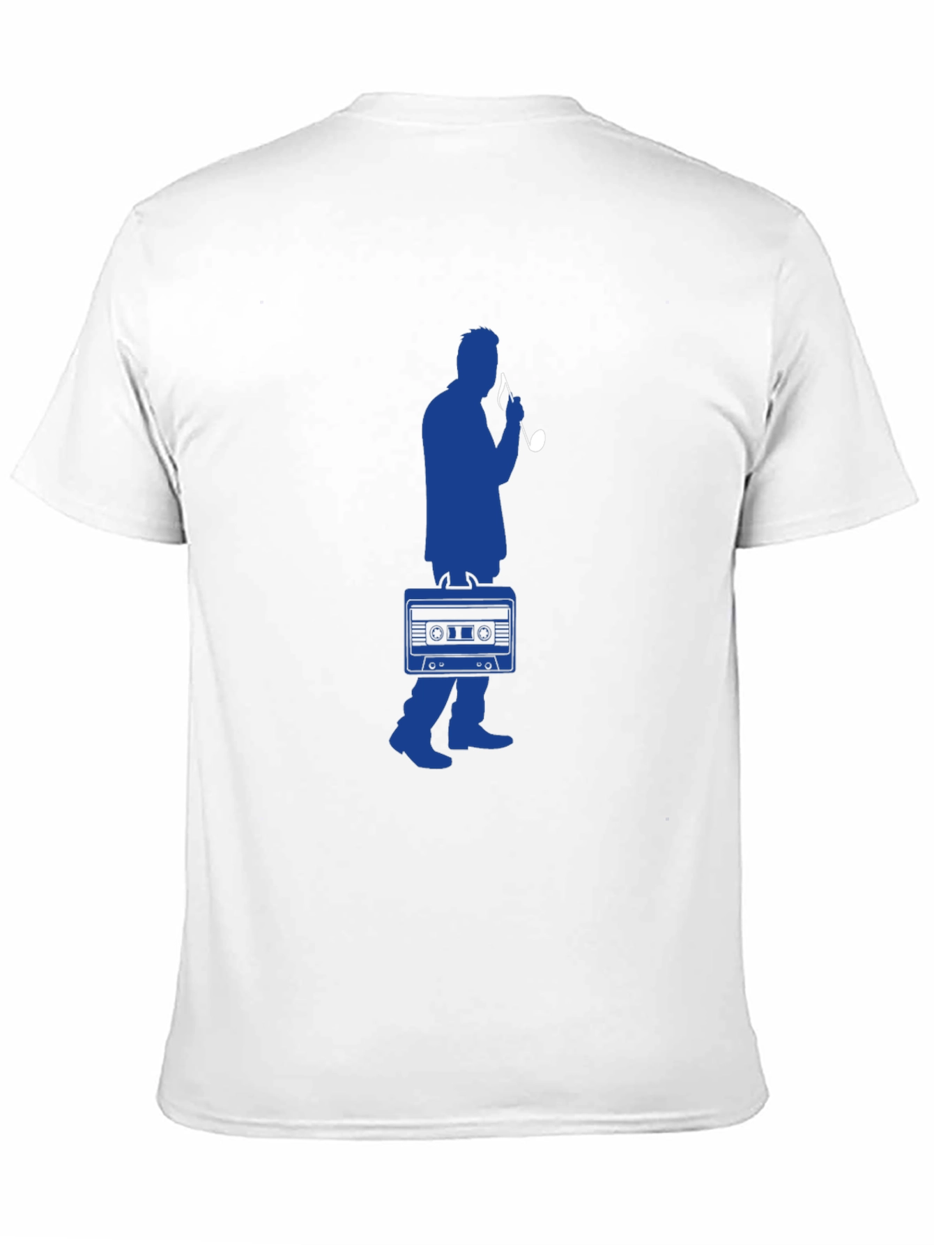 Retro Music Lover Tee - Cassette Player Graphic T-Shirt