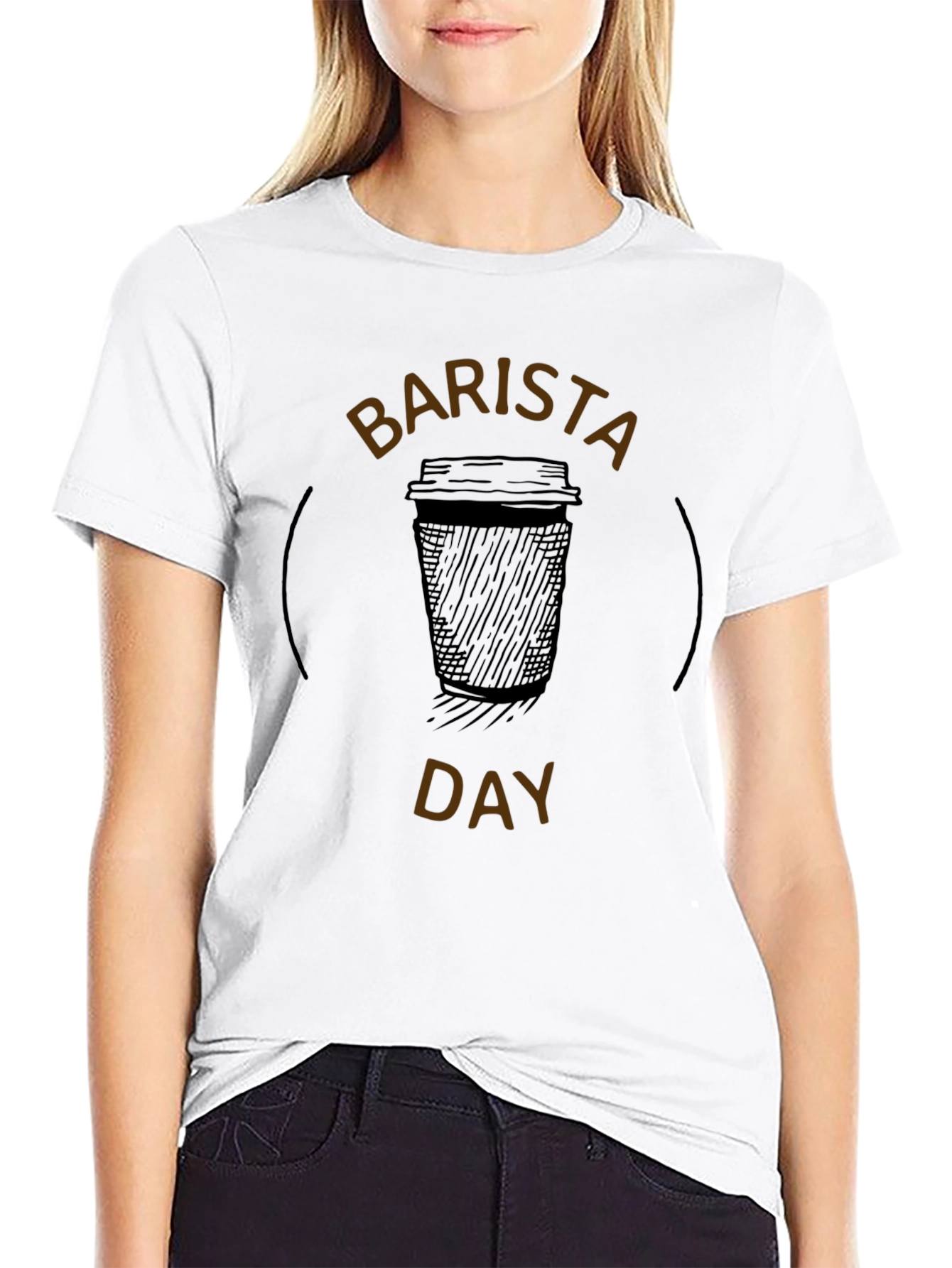 Barista Day Graphic Tee - Black