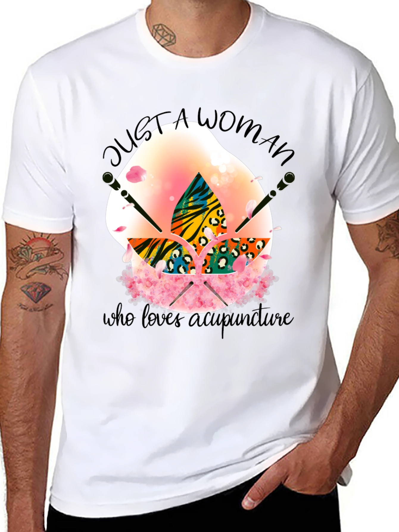 Acupuncture Womans Graphic Tee