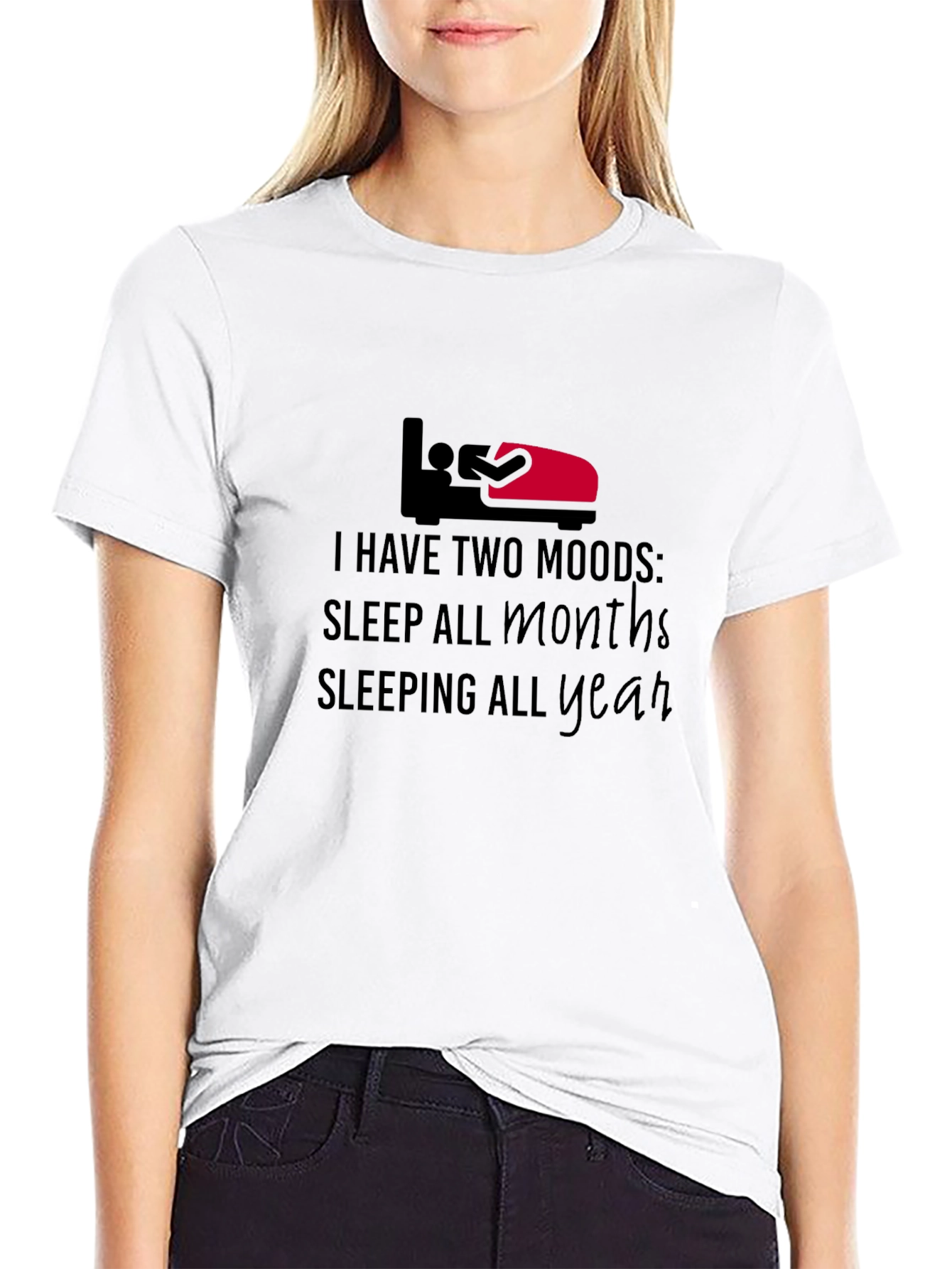 Two Moods Sleep T-Shirt