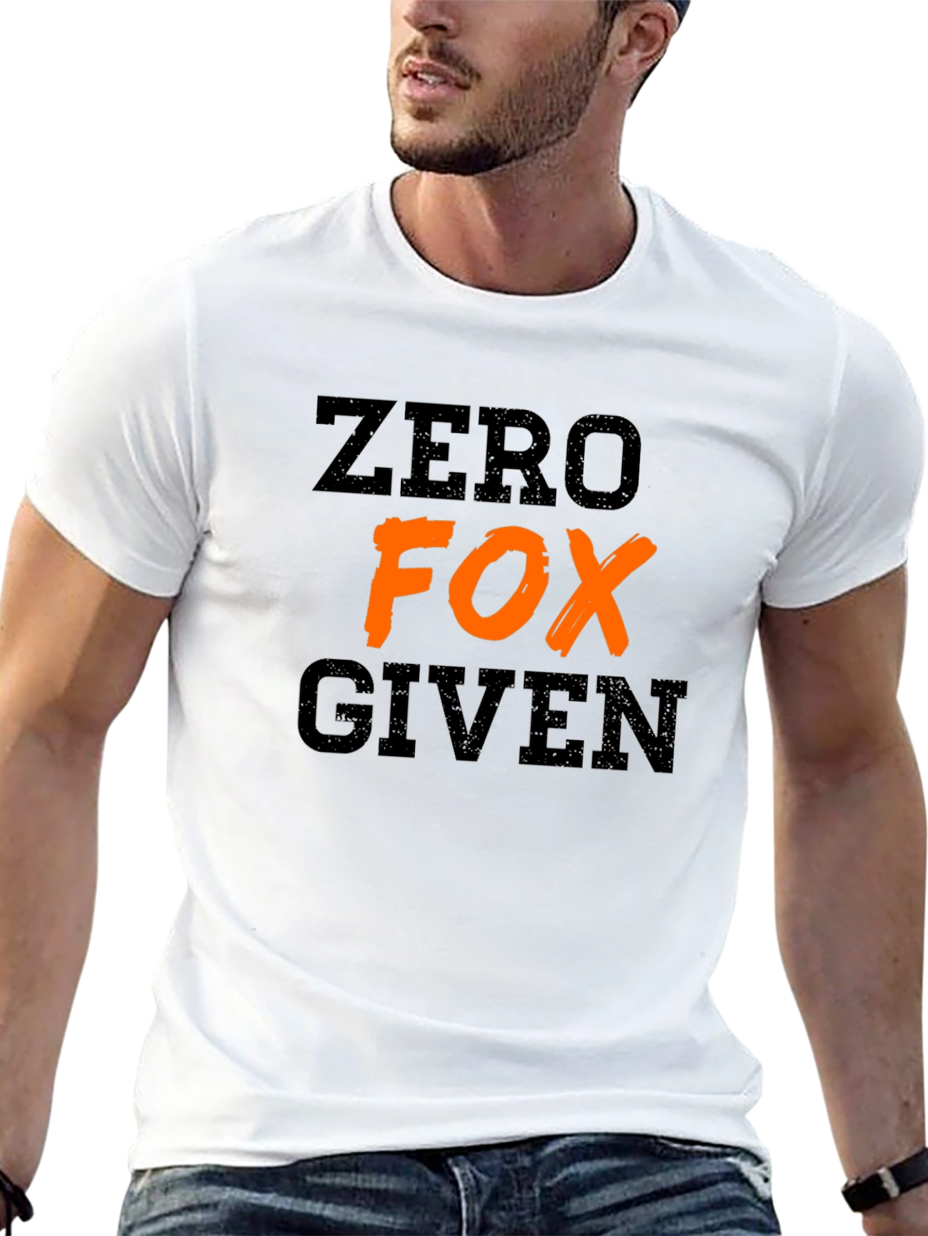 Zero Fox Given Graphic Tee - Casual Black T-Shirt