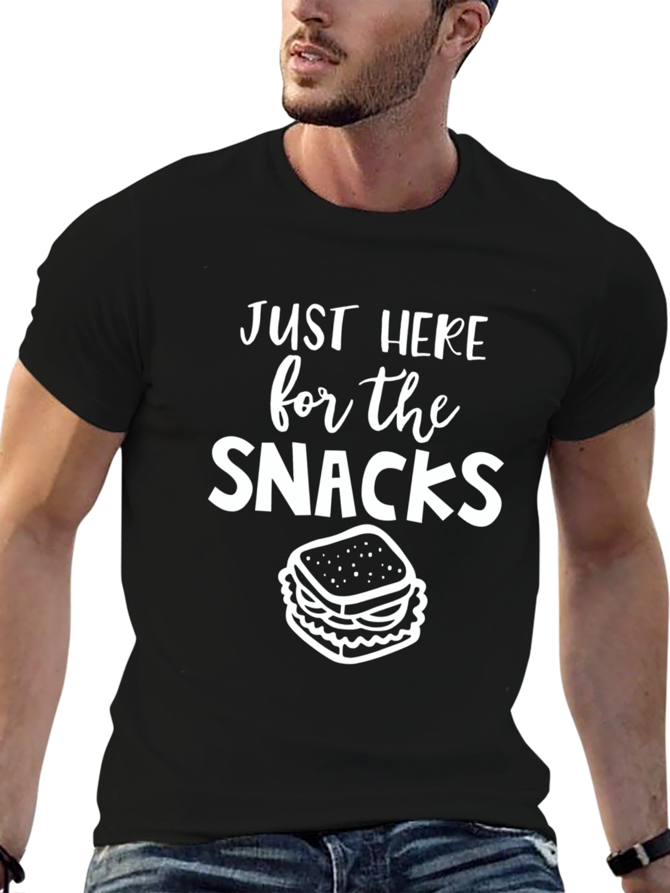 Just Here for Snacks T-Shirt