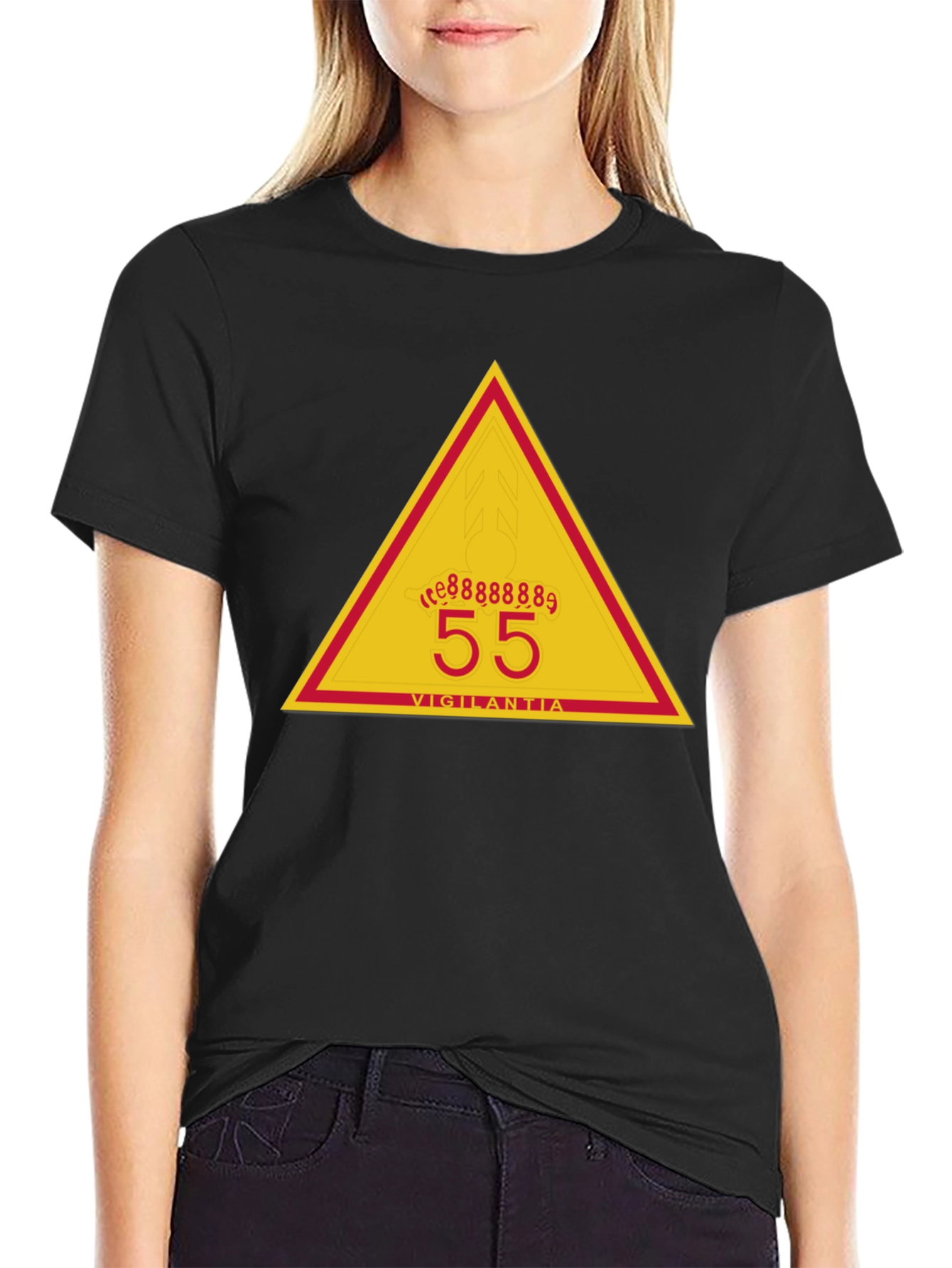 Vigilantia 55 Black T-Shirt