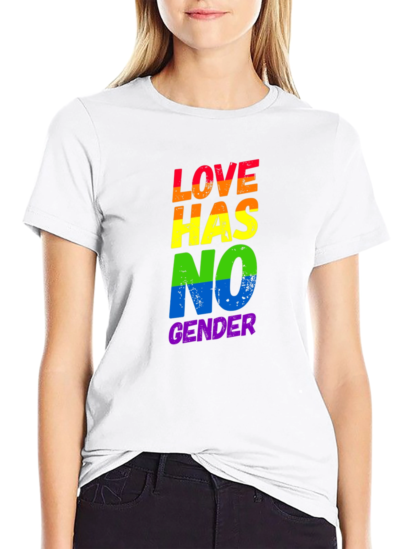 Love Has No Gender LGBT Pride T-Shirt