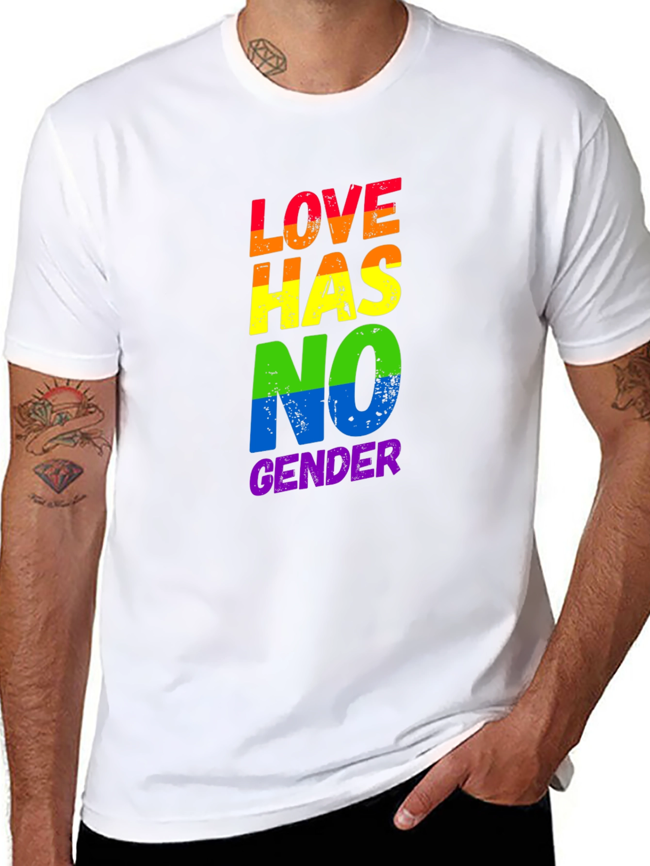 Love Has No Gender LGBT Pride T-Shirt