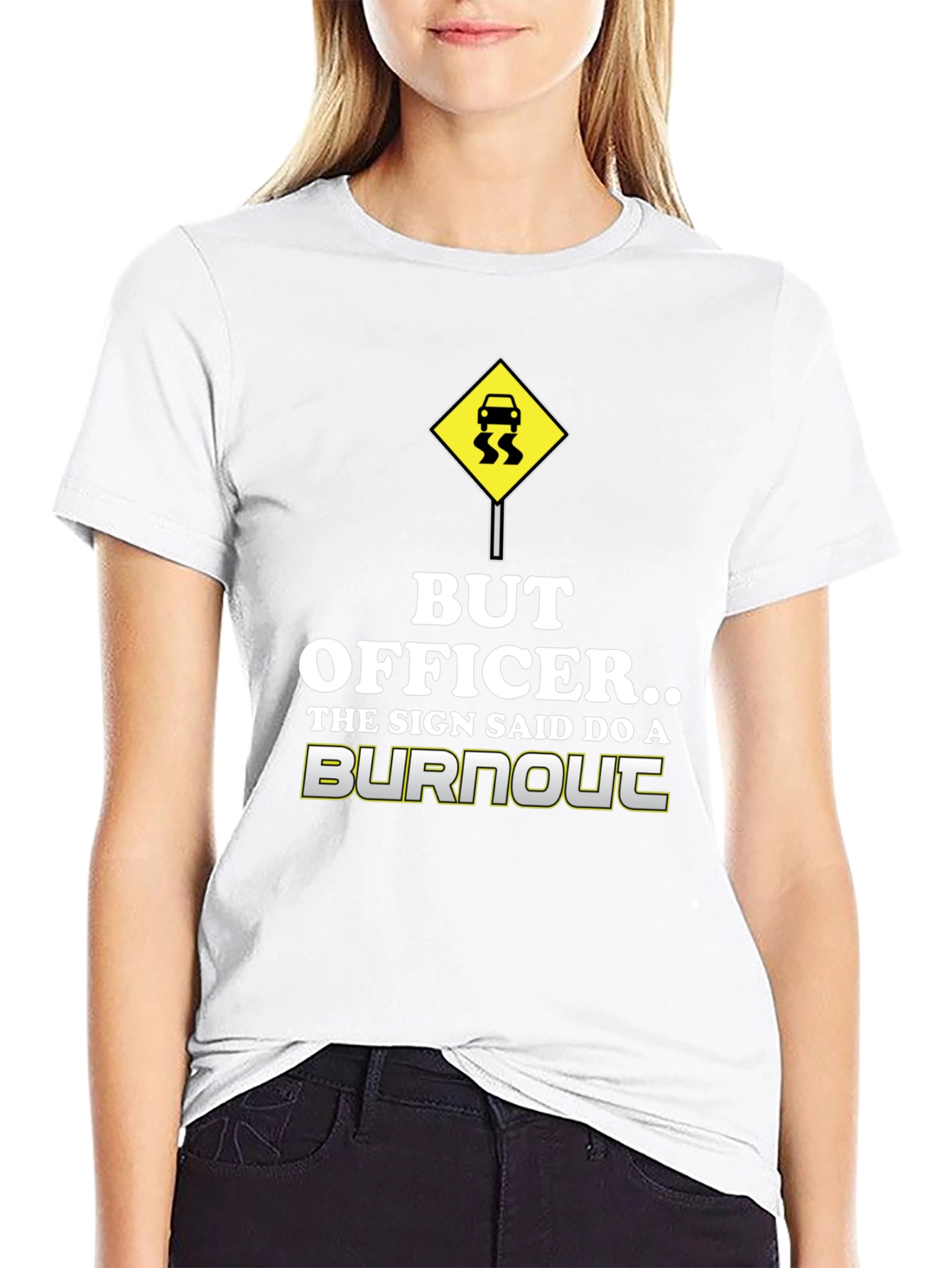 But Officer Burnout T-Shirt - Funny Car Lover Tee