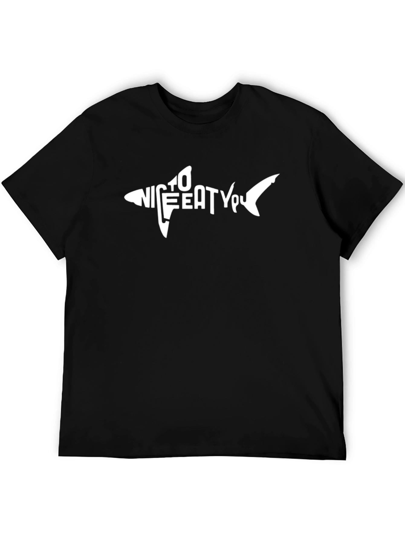 Shark Graphic T-Shirt - Nice To Eat You