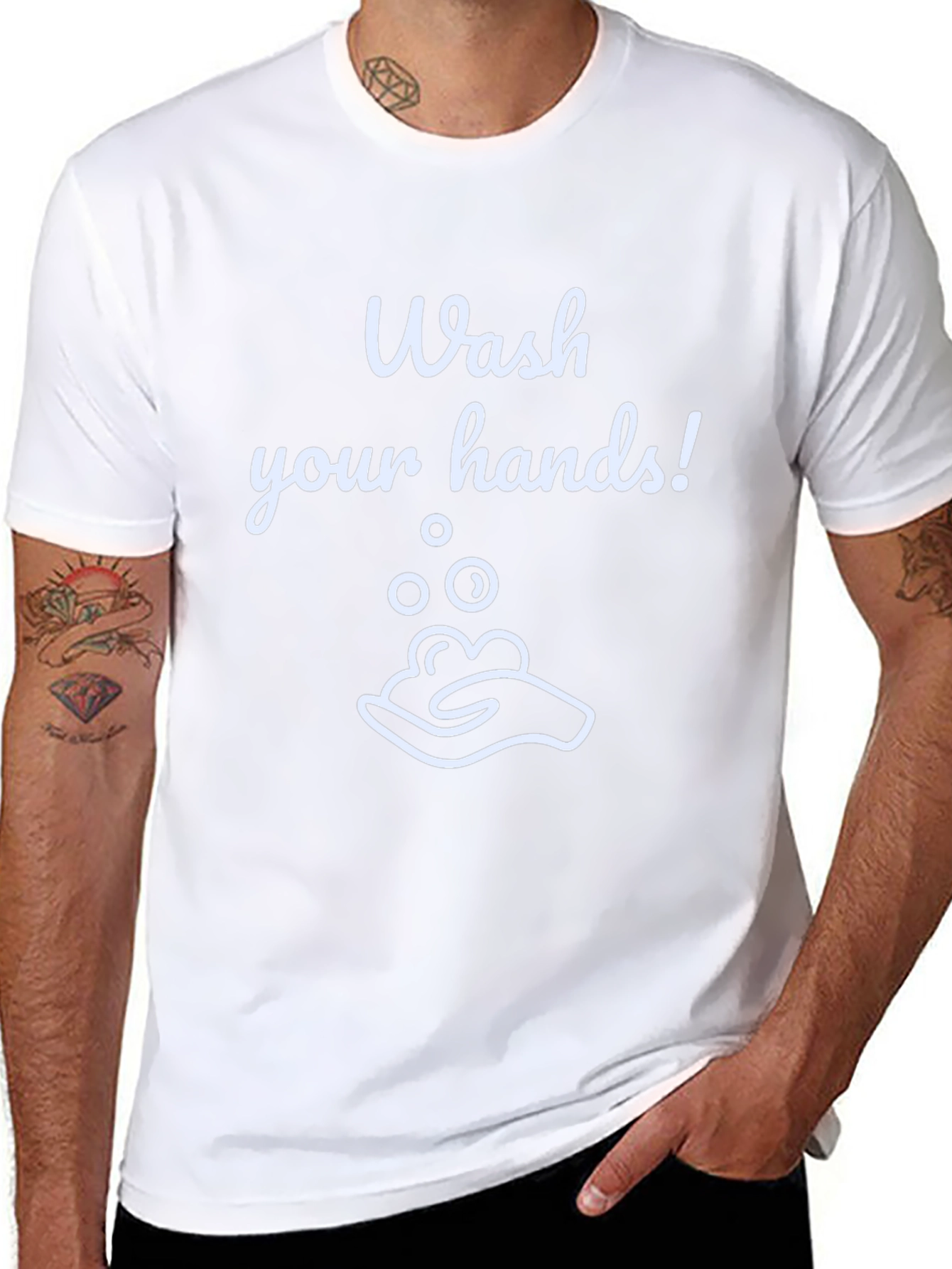 Wash Your Hands Graphic Tee