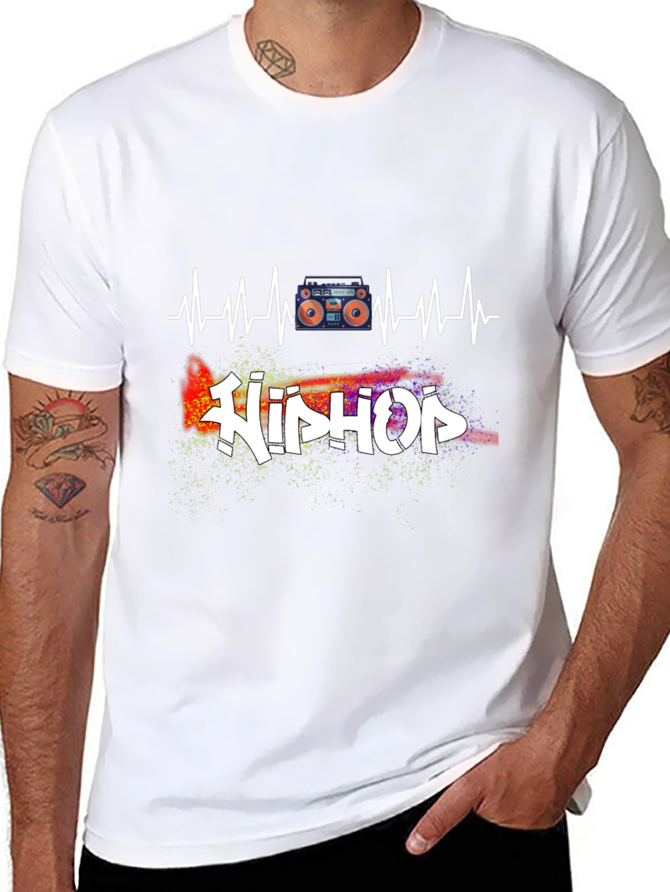 Hip Hop Music T-Shirt