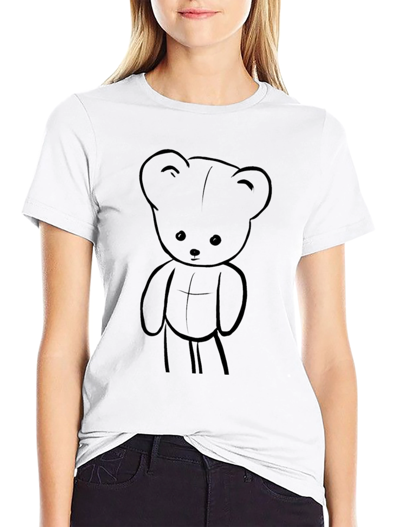 Black Bear Graphic Tee - Mens Casual Shirt