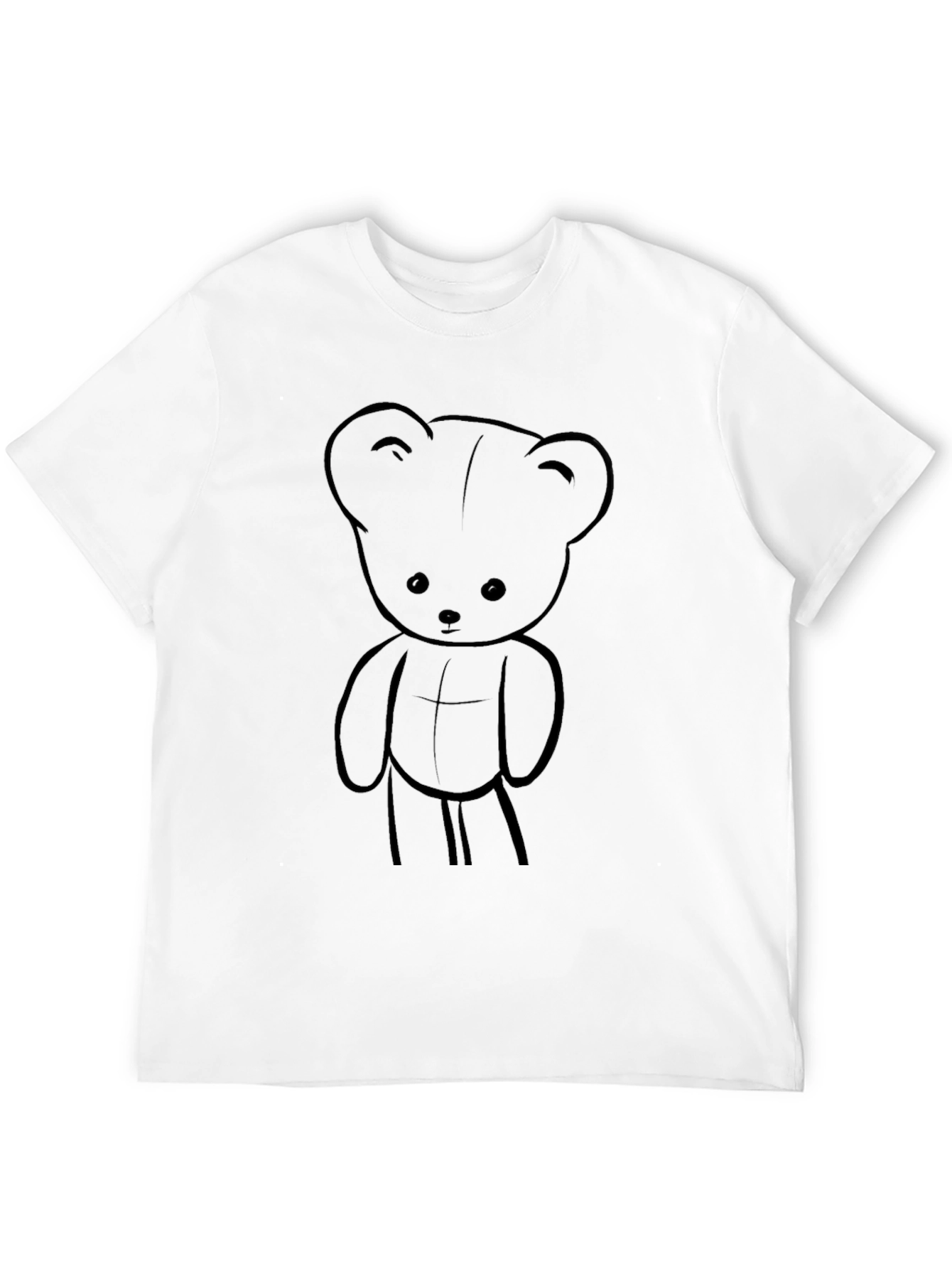 Black Bear Graphic Tee - Mens Casual Shirt