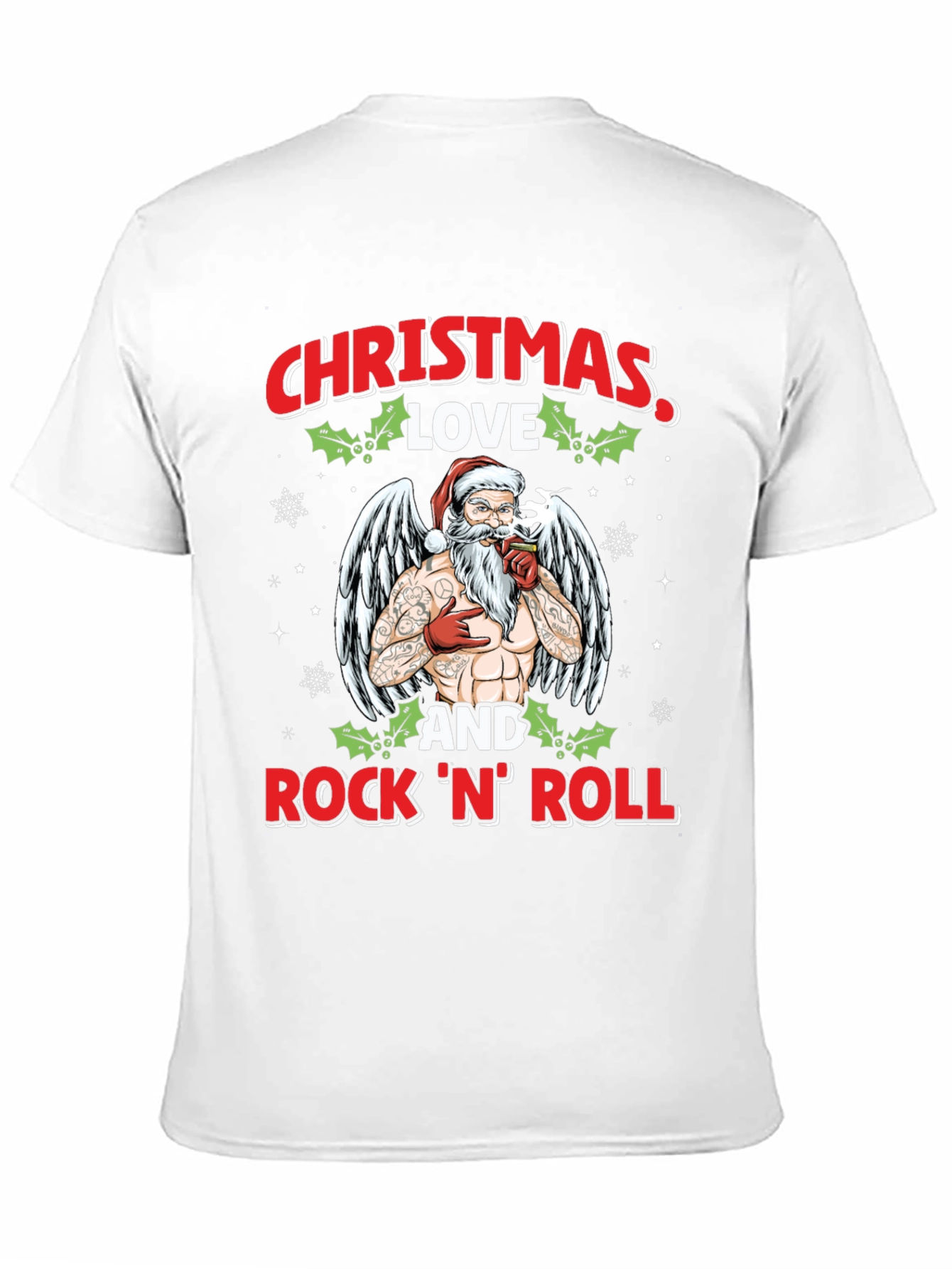 Christmas Love & Rock N Roll T-Shirt