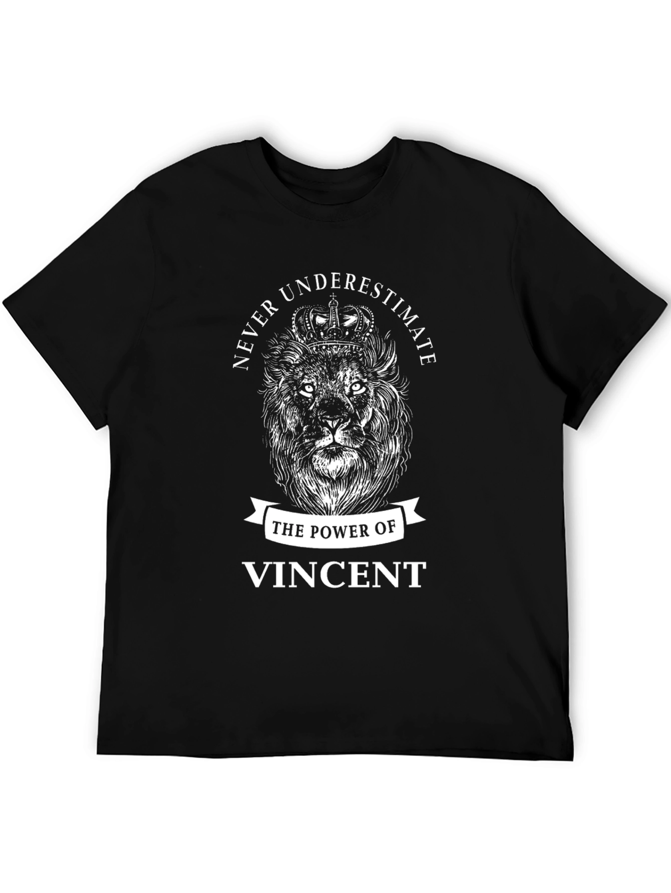 Never Underestimate Vincent Lion Graphic Tee
