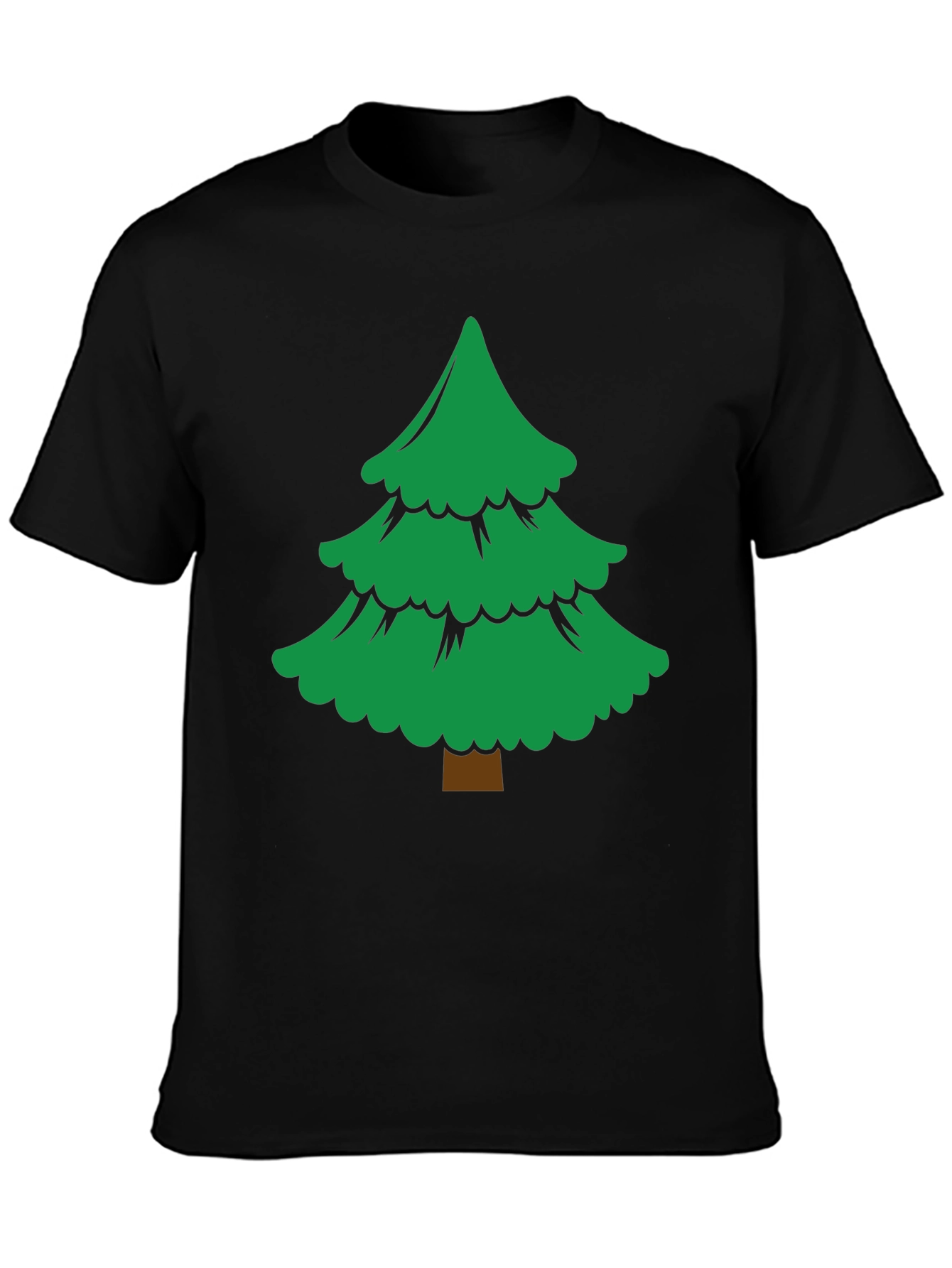 Festive Tree Graphic Tee - Holiday Ready