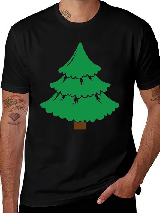 Festive Tree Graphic Tee - Holiday Ready
