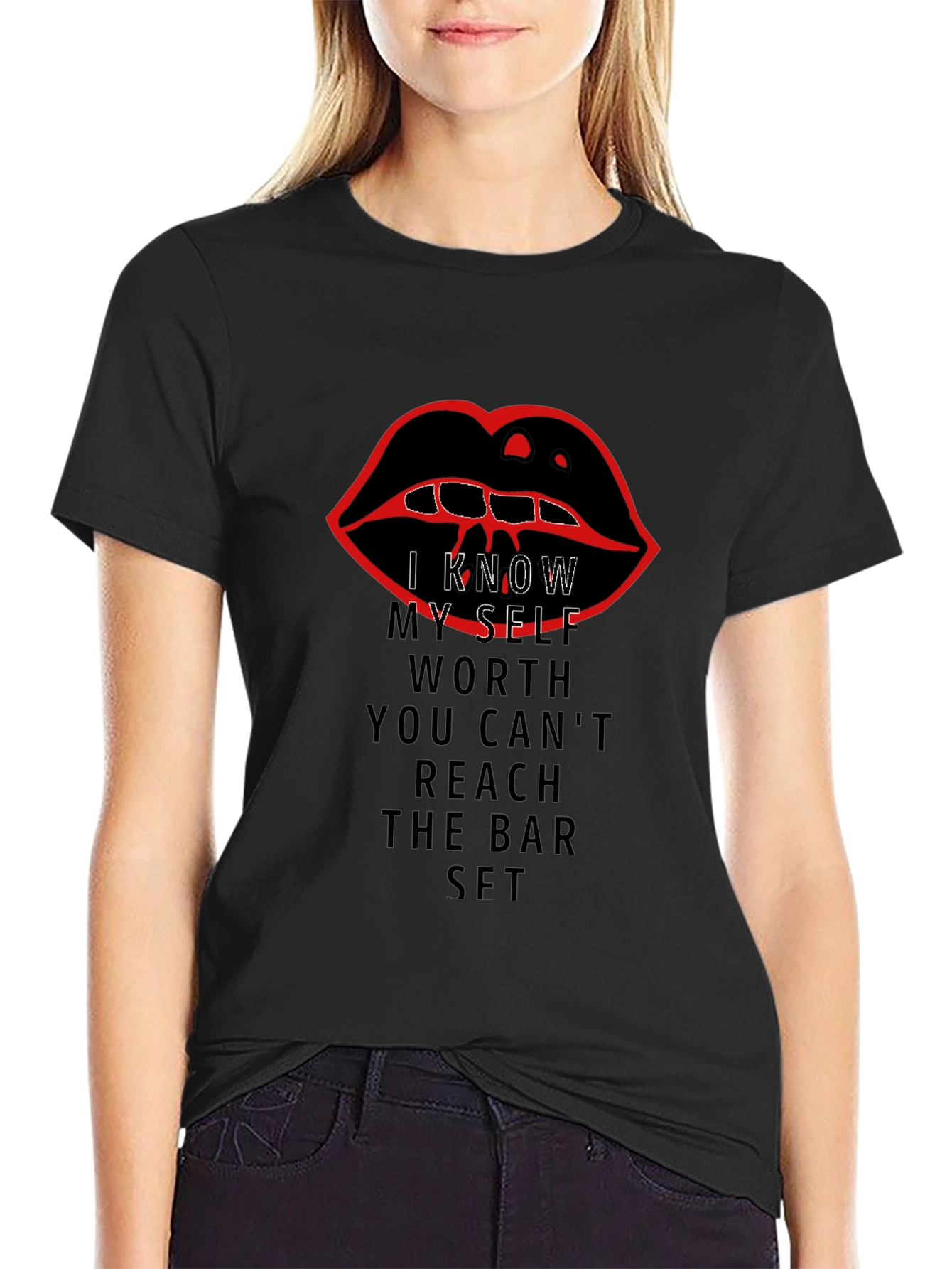 I Know My Self Worth Graphic Tee