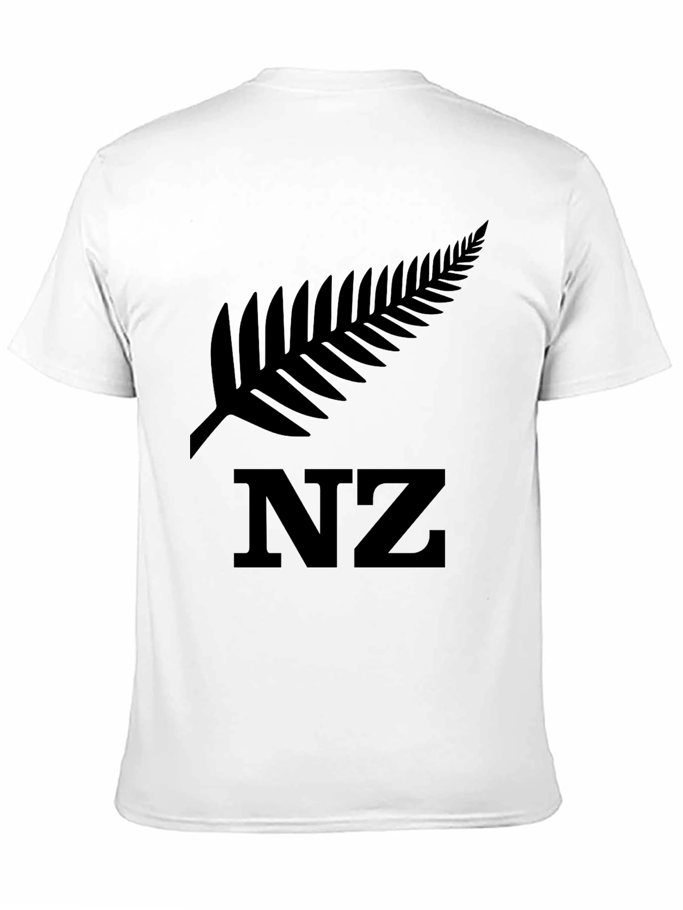 Black NZ Fern T-Shirt - New Zealand Pride