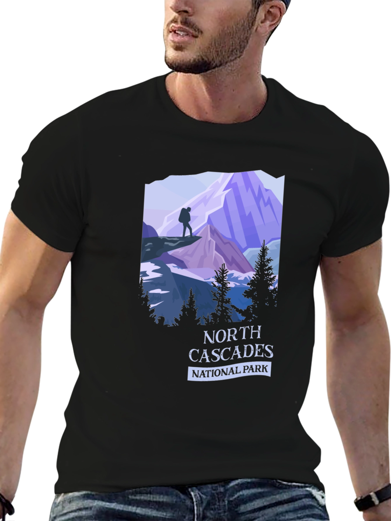 North Cascades National Park Graphic Tee