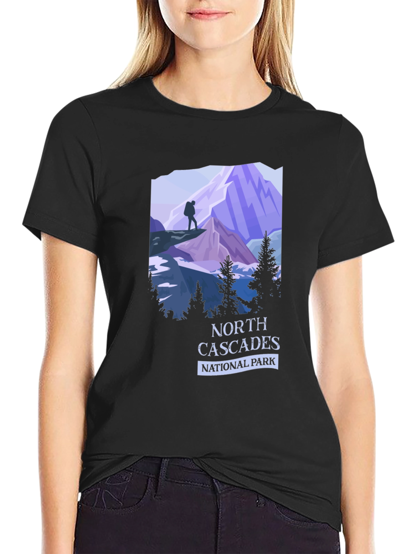 North Cascades National Park Graphic Tee
