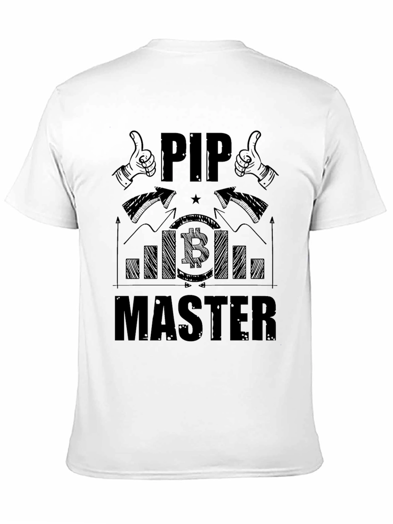 PIP Master Bitcoin Crypto Trading T-Shirt