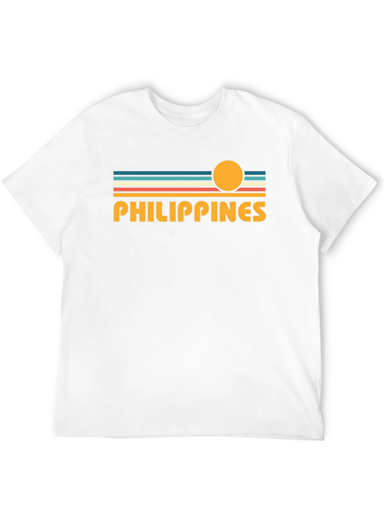 Philippines Retro Sunset T-Shirt