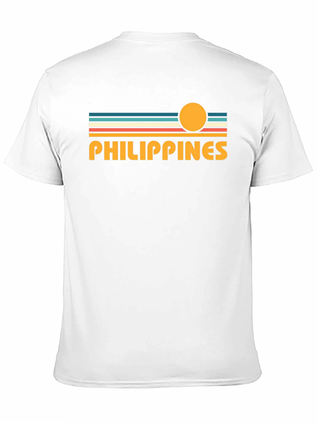 Philippines Retro Sunset T-Shirt
