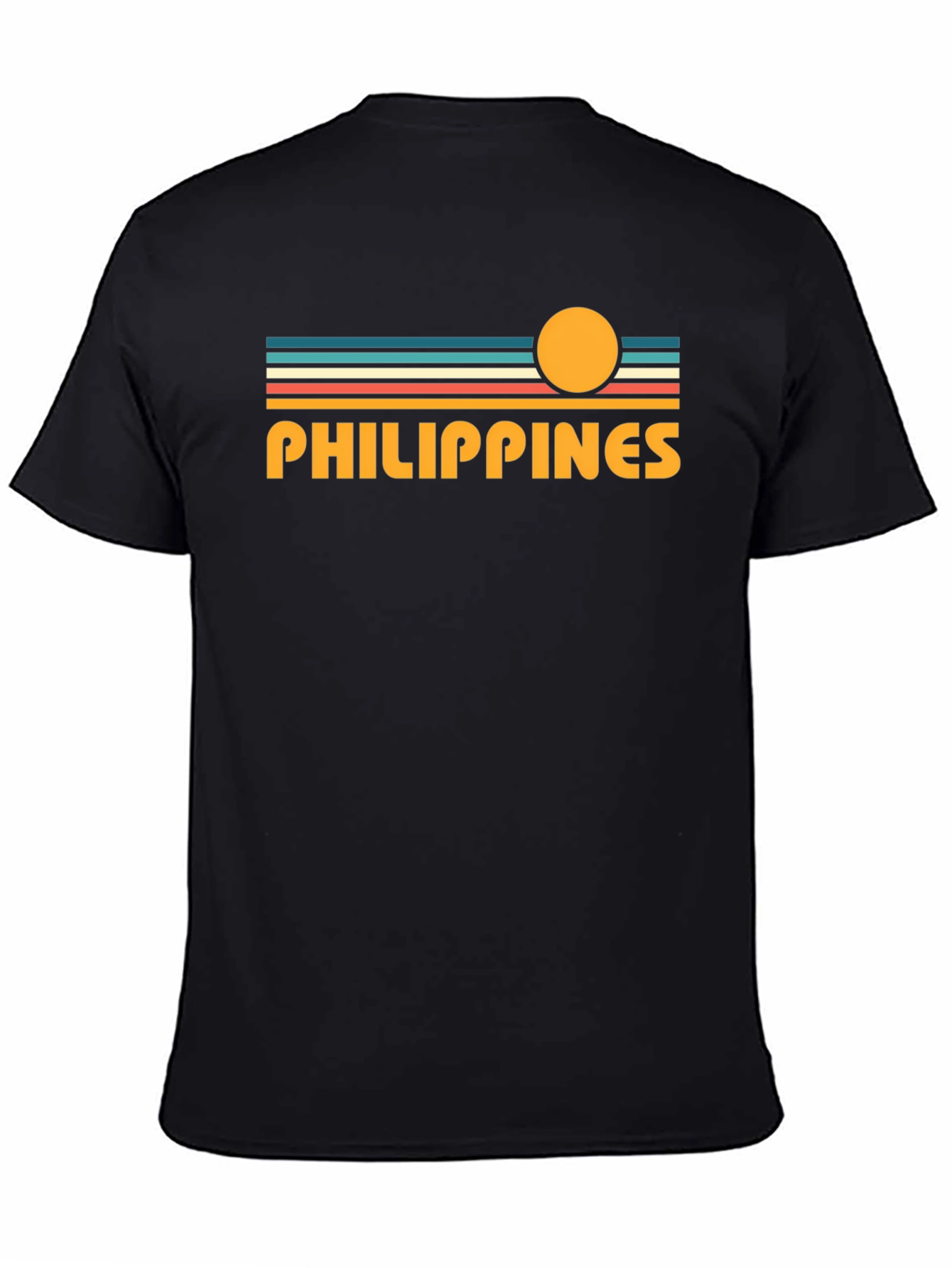 Philippines Retro Sunset T-Shirt