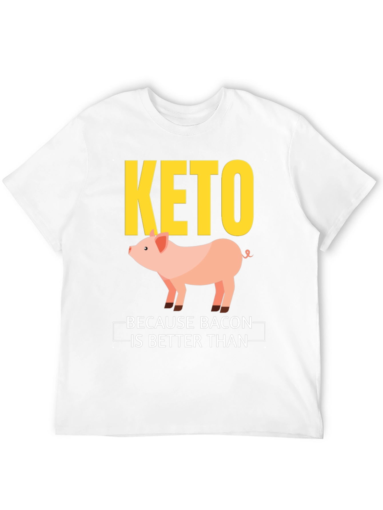 Keto Bacon T-Shirt - Funny Diet Tee