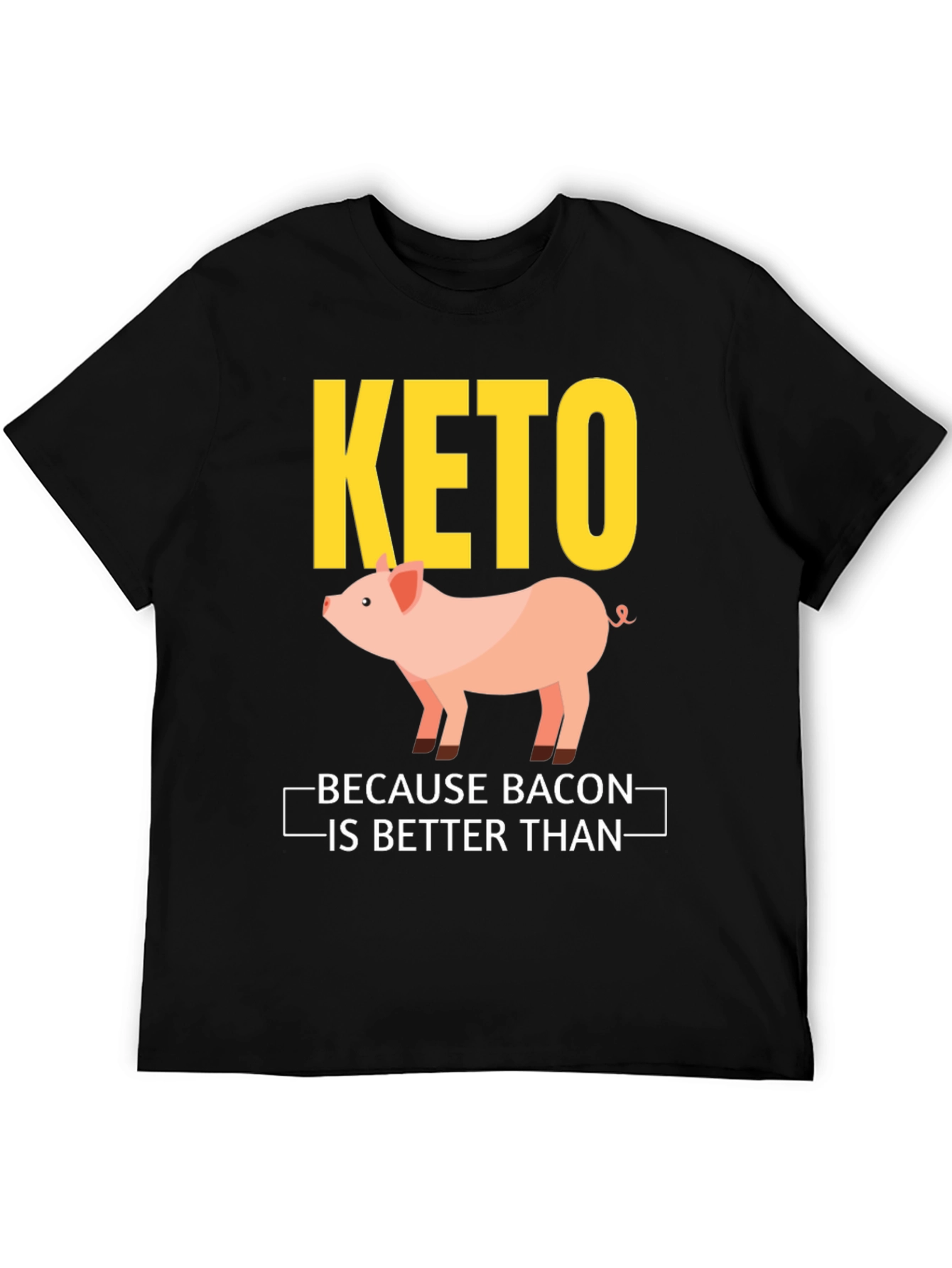 Keto Bacon T-Shirt - Funny Diet Tee