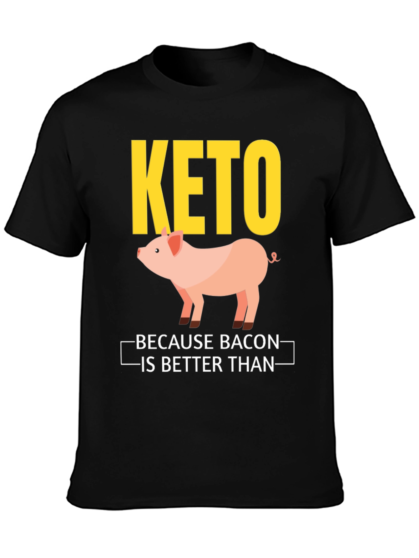 Keto Bacon T-Shirt - Funny Diet Tee