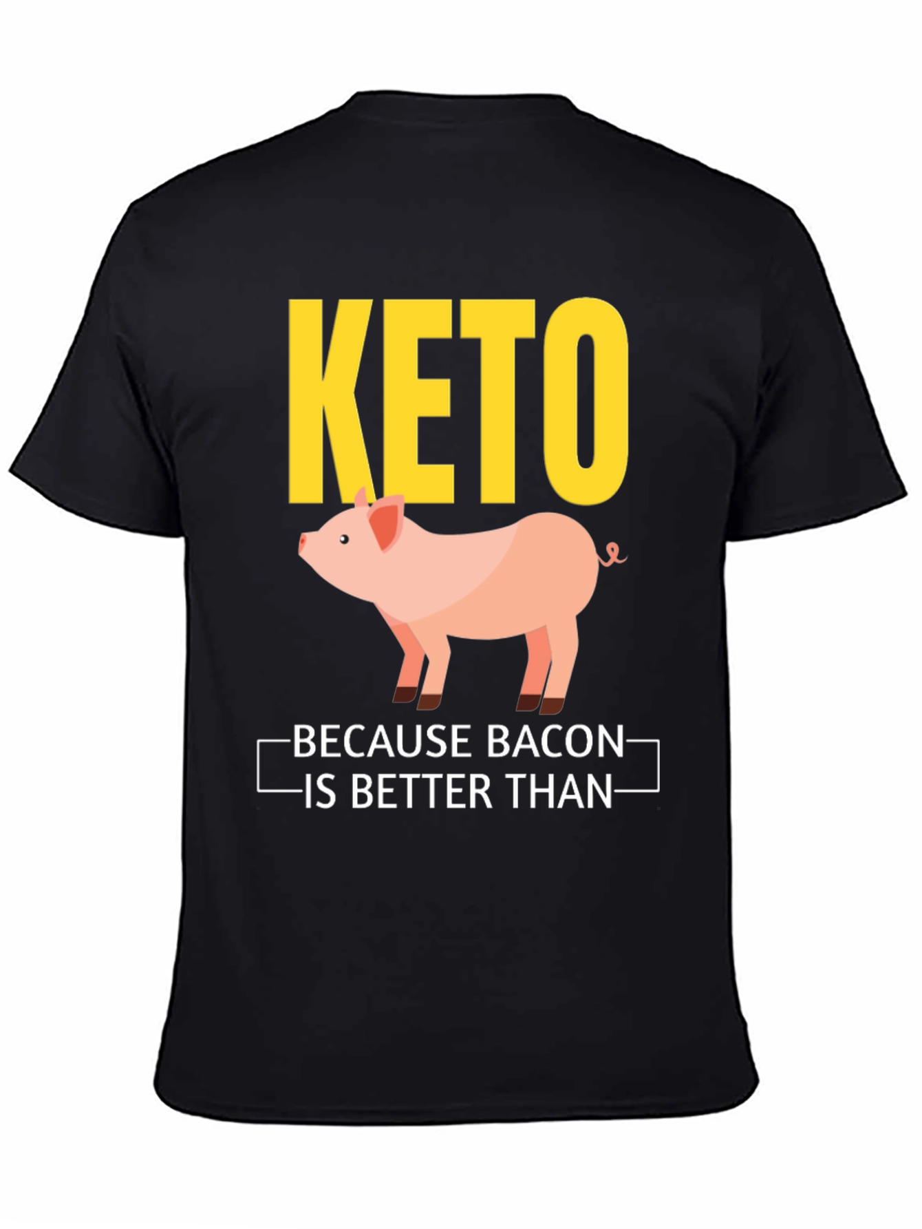 Keto Bacon T-Shirt - Funny Diet Tee
