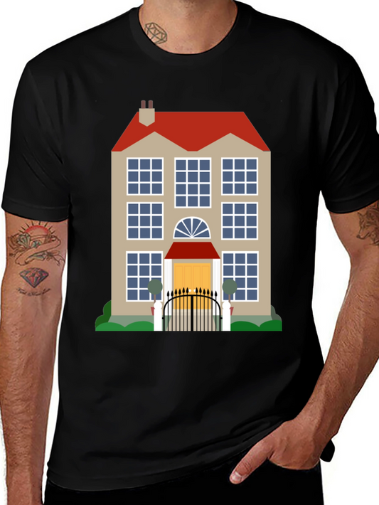 House Graphic T-Shirt | Unique Design Tee