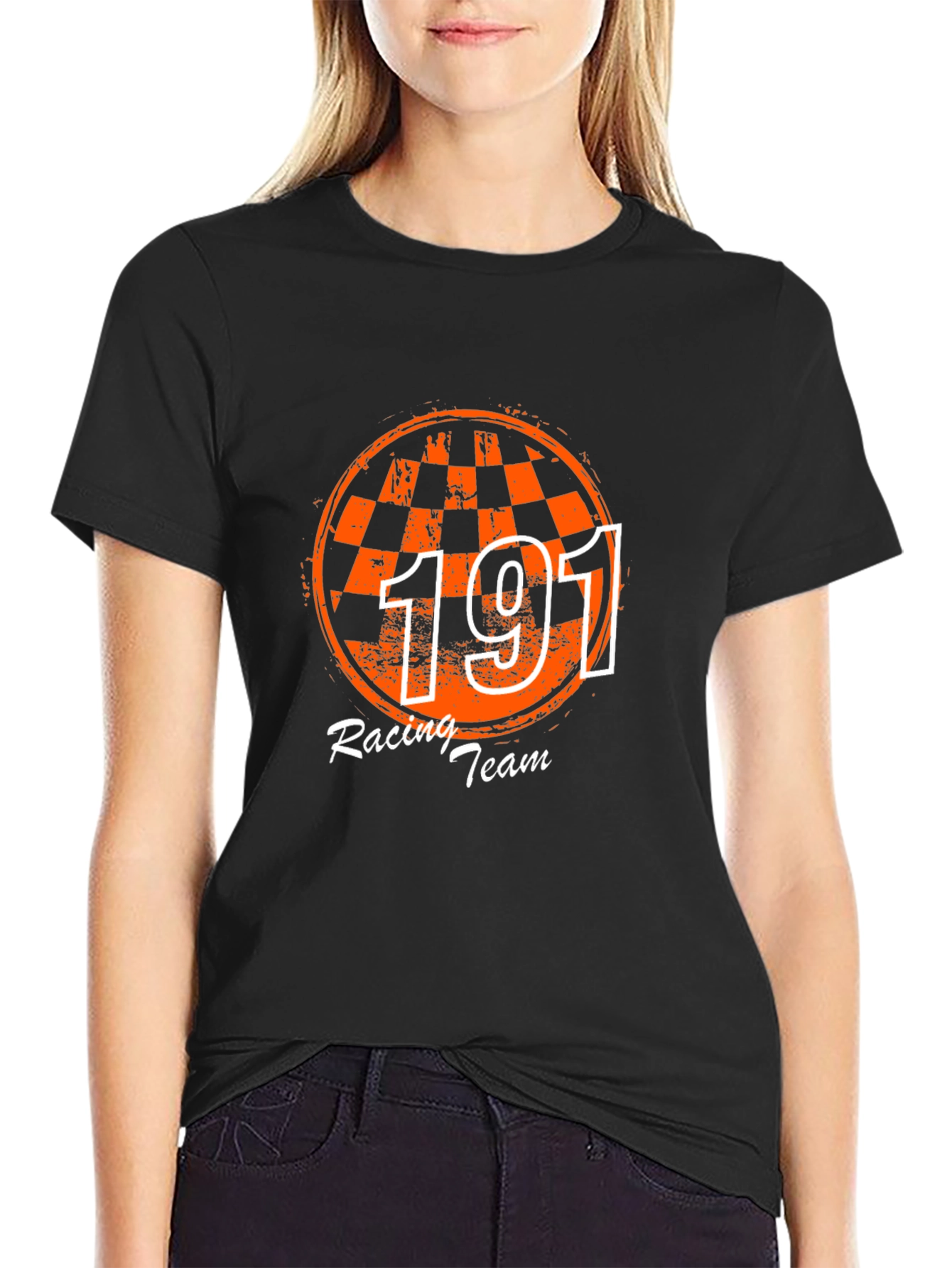 191 Racing Team Black T-Shirt