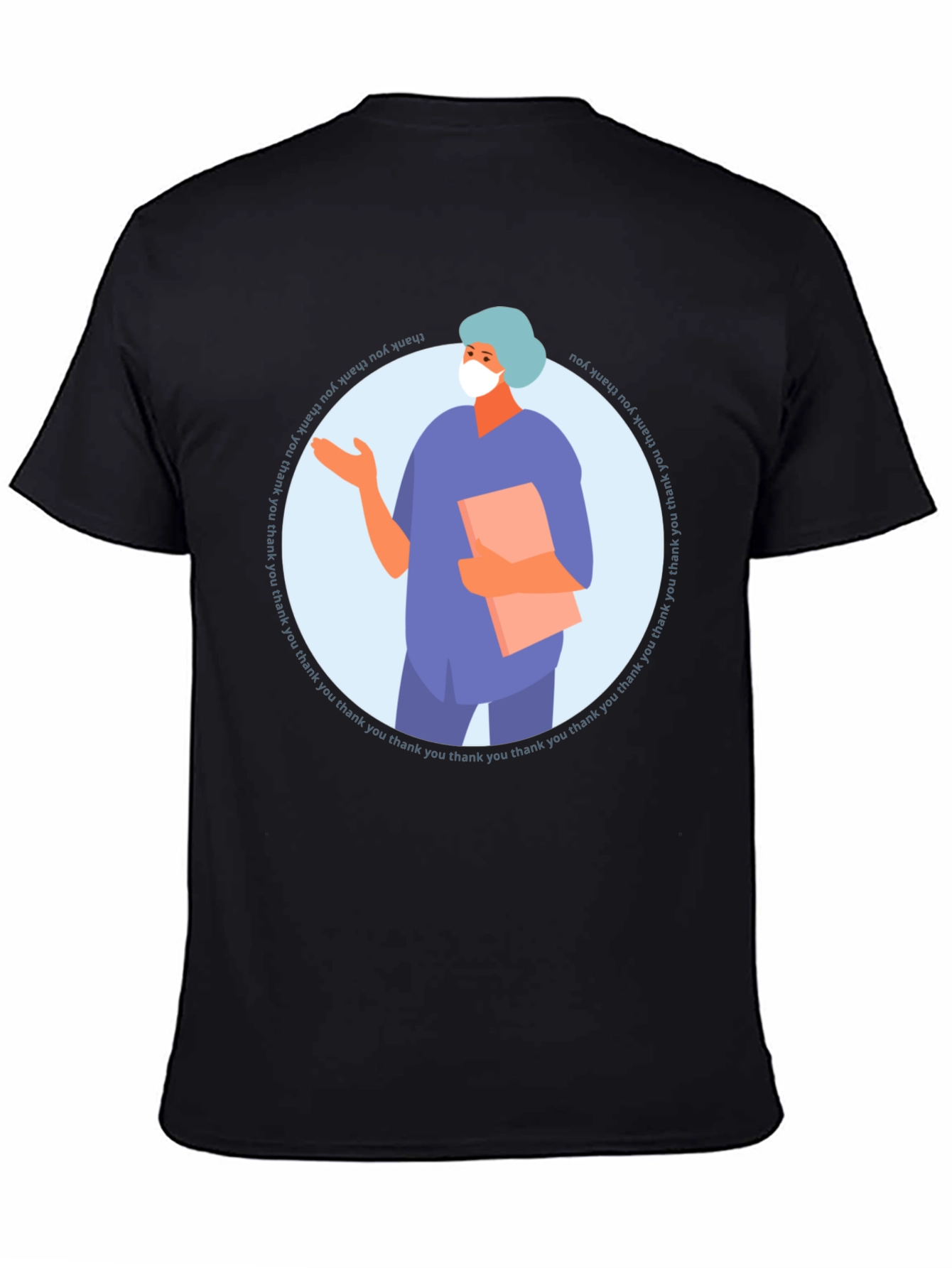 Thank You Healthcare Worker Graphic T-Shirt