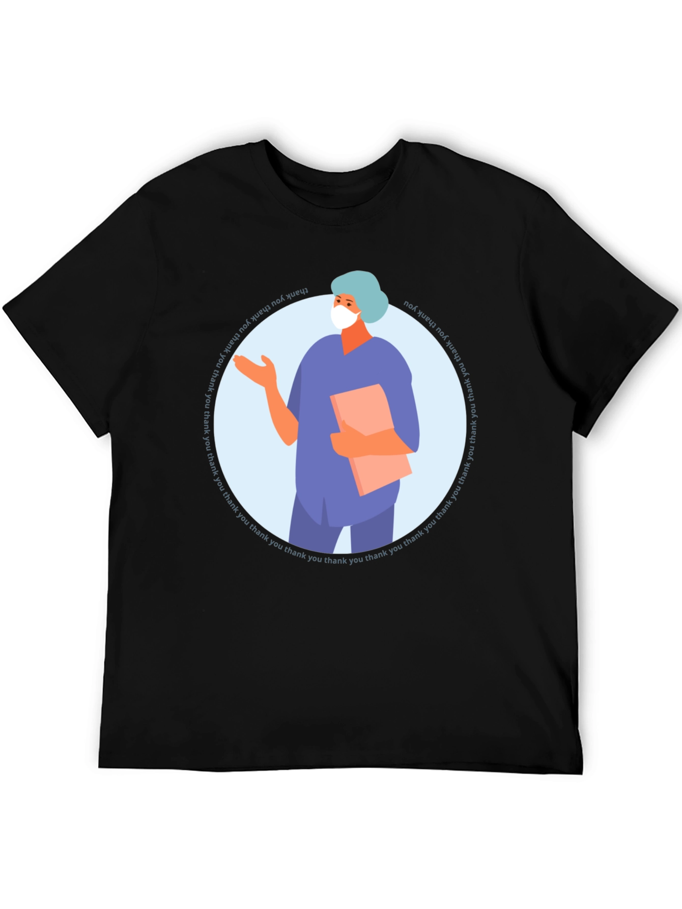 Thank You Healthcare Worker Graphic T-Shirt