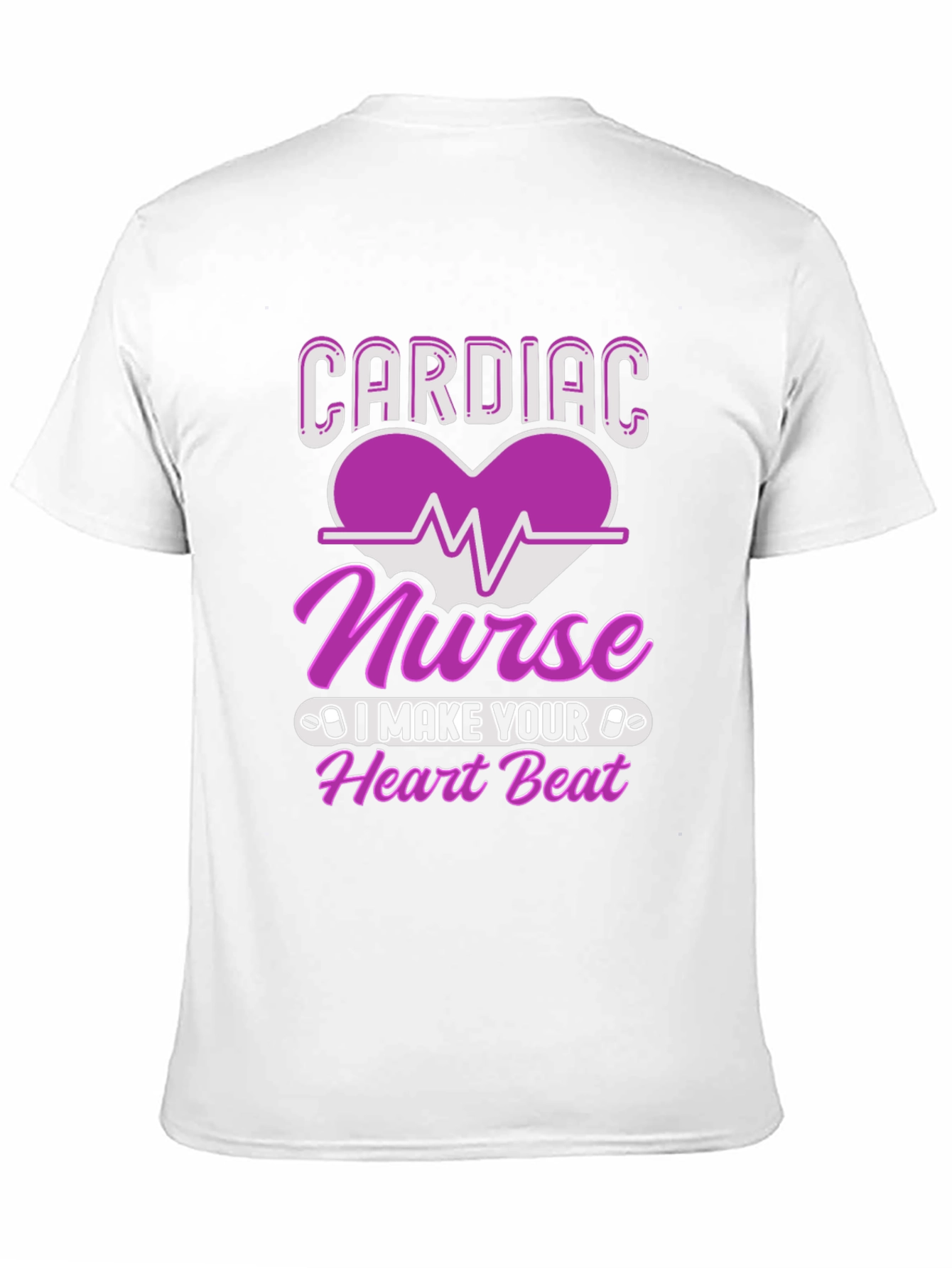 Cardiac Nurse Heartbeat T-Shirt