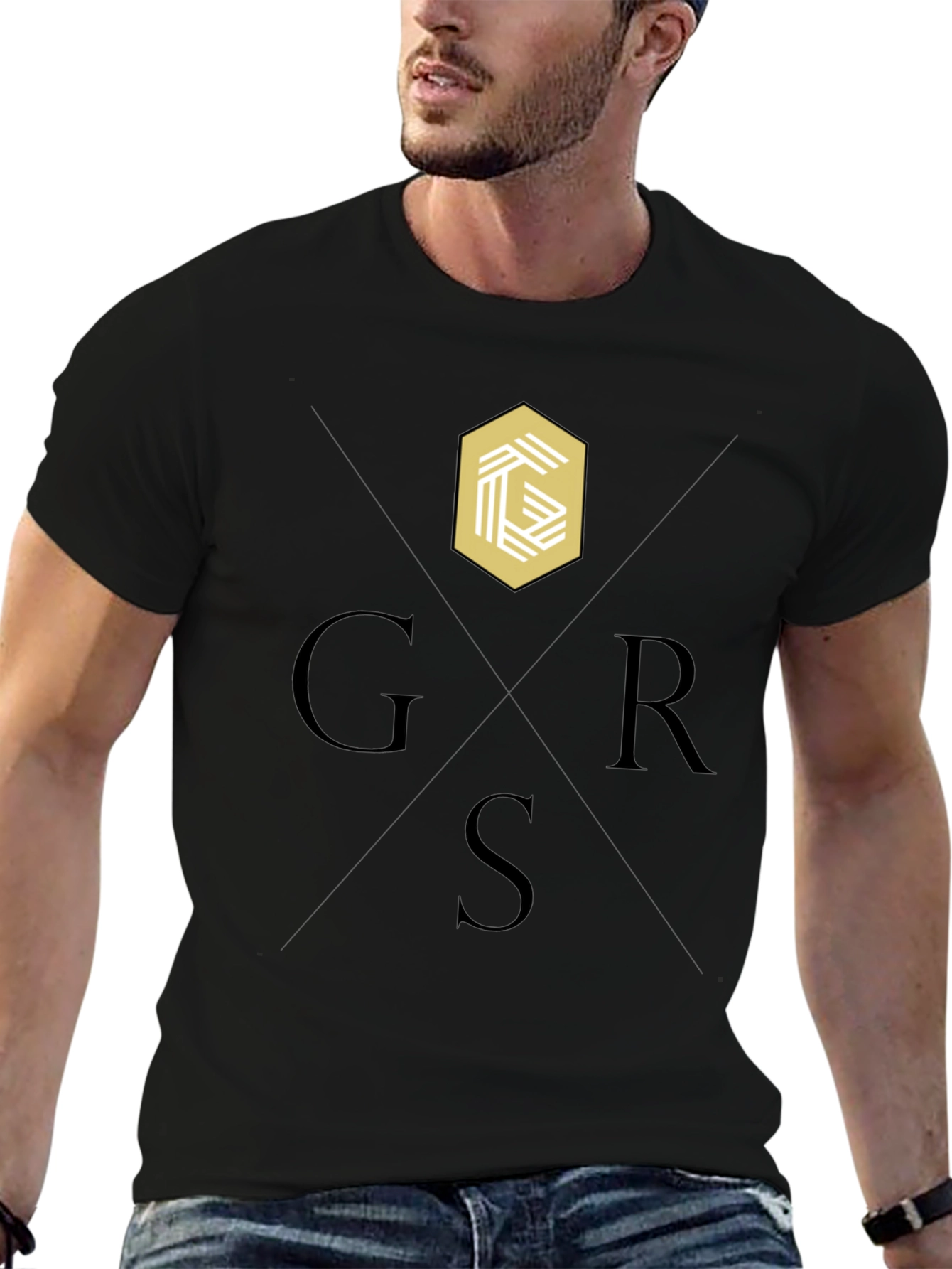 GRS Graphic Tee - Modern Minimalist Design