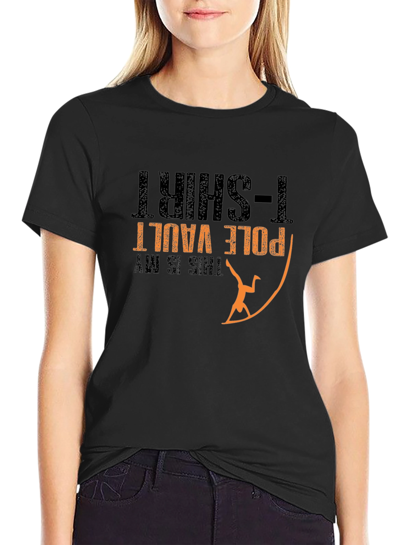 Pole Vault T-Shirt - Sporty Graphic Tee